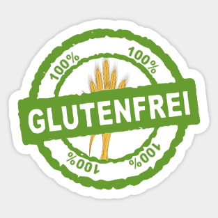Glutenfrei Gluten Frei Glutenfree Sticker